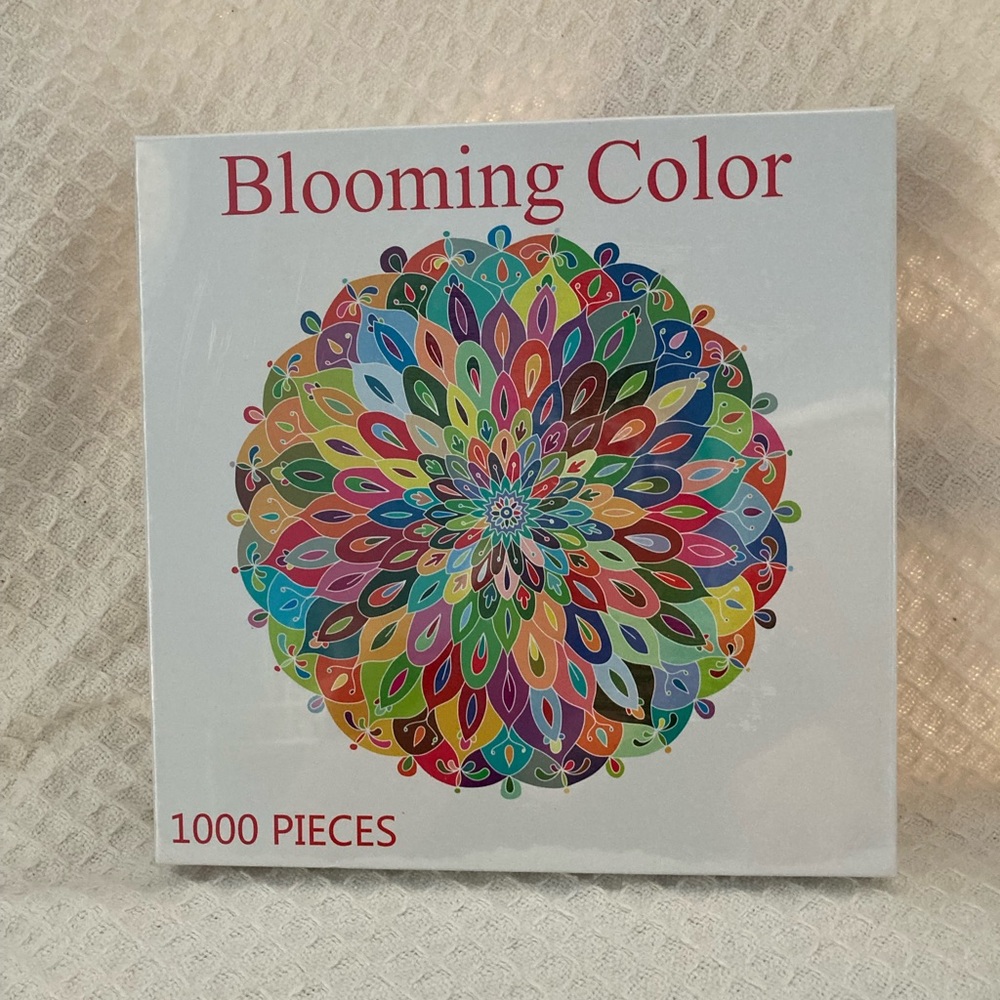 Bgraamiens Blooming Color 1000 Piece Puzzle New In Box